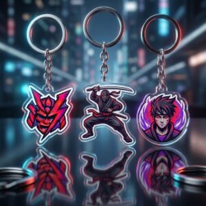 Anime Keychain Set